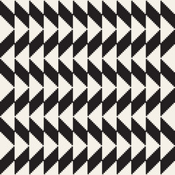 seamless pattern repeating geometric elements vector image