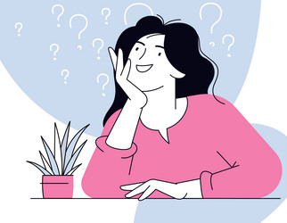 problem and solution vector image