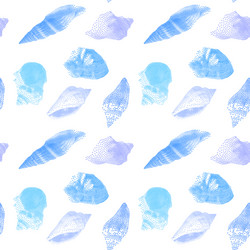 seamless endless pattern with print colorful vector image