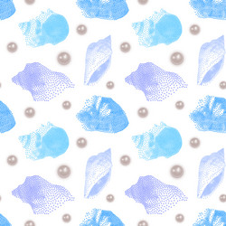 seamless endless pattern with print colorful vector image