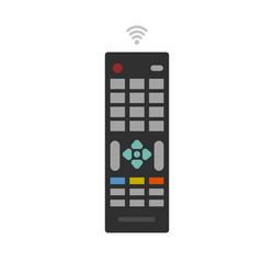 Remote control from tv device icon vector