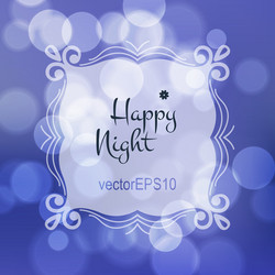 stock fuzzy texture with bokeh effect and frame vector image