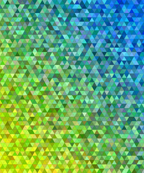 abstract regular triangle mosaic background design vector