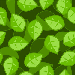 canopy leaves texture pattern tile vector image