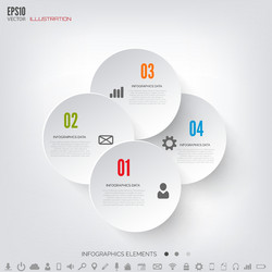cloud computing background with web icons social vector image