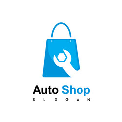 technician shop logo Vector Image