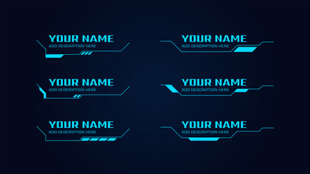 sci-fi futuristic hud dashboard display virtual vector image