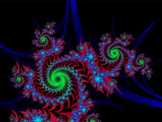 abstract bright multicolor linear pattern color vector image
