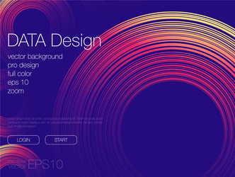 abstract blend background template for web site vector image