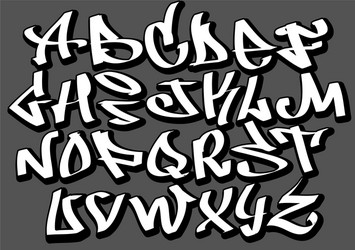 Graffiti Alphabet Vector Images (Over 13,000)