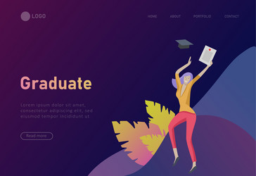 set web page design templates with relaxed vector image