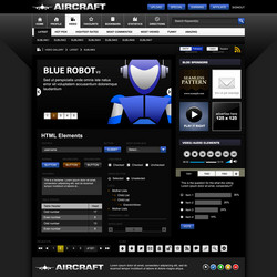 web design element template a set vector image