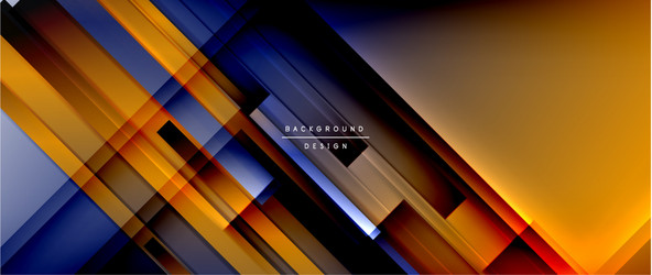 dynamic lines on fluid color gradient trendy vector image