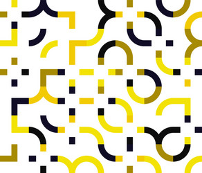 Linear abstract pattern design vector
