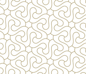 seamless pattern with abstract geometric line vector image