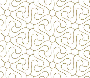 Seamless pattern with abstract geometric line vector