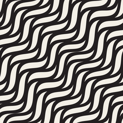 Diagonal Wavy Zigzag Pattern vector image
