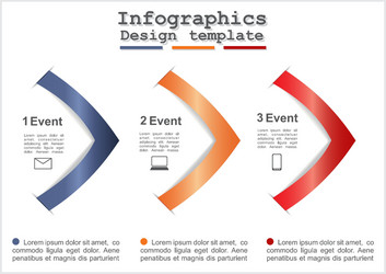 abstract infographic vector