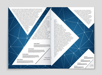 abstract layout background set for art vector image