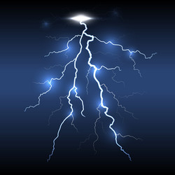 Lightning flash strike seamless dark background Vector Image