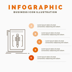 code edit editor language program infographics vector image