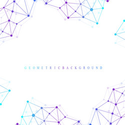 big data complex graphic abstract background vector image