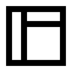 layouting icon suitable for website ui design vector image
