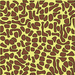 Seamless gold leopard print pattern Royalty Free Vector