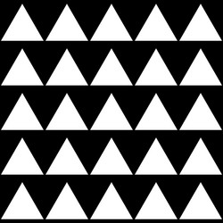 triangle basic shape mosaic repeatable pattern vector image