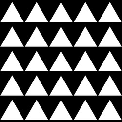 triangle basic shape mosaic repeatable pattern vector