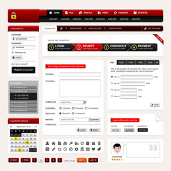 web design website element a template vector image