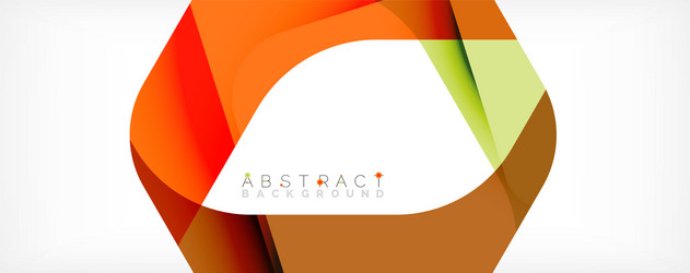 Minimal abstract background - color overlapping vector