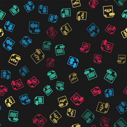 set line wav file document png php and wma vector image