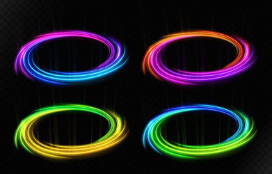 rotating vortex set suitable for product vector image