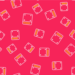 line server data web hosting icon isolated vector image