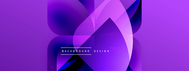 abstract purple design overlapping shapes create vector image