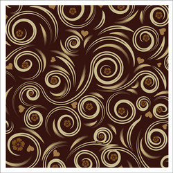 Batik design style patterns are same for fabric vector