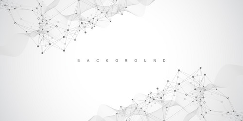 global network connection concept social vector image