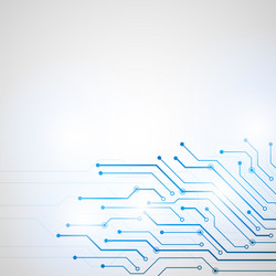 abstract technological background structure vector image