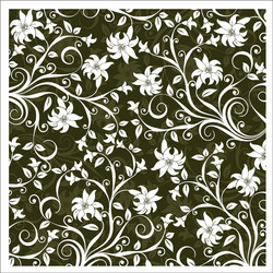 batik design style patterns are same for fabric vector image
