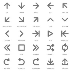 Right arrow symbol icon for web and application Vector Image