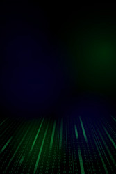 stream of binary code design vector image