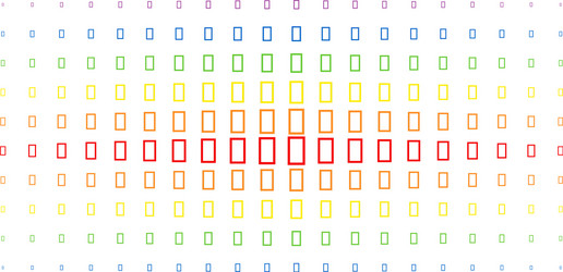 contour rectangle spectrum halftone matrix vector image