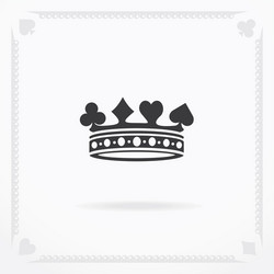 king crown symbol Vector Image