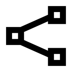 Share icon suitable for website ui design vector
