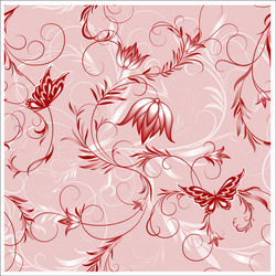 batik design style patterns are same for fabric vector image