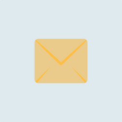 Mail icon message symbol for mpbile app web vector