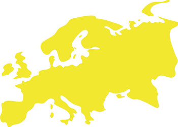 europe icon vector