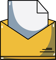 folder file document information archive vector image