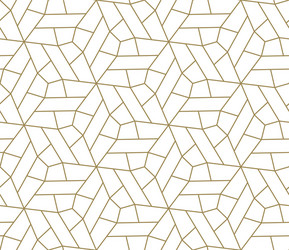 seamless pattern with abstract geometric line vector image
